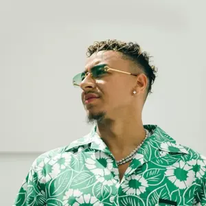 Simple Rimless Green Gradient Square Sunglasses UV Protection Trendy Vintage Eyewear