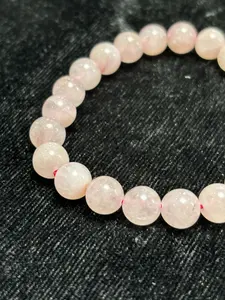 rose quartz bracelet natural crystal bracelet 1 pc（8mm）