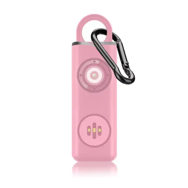 Siren Safety Alarm For Women Keychain With SOS LED Light Personal Self Alarm Personal Security Keychain Alarm