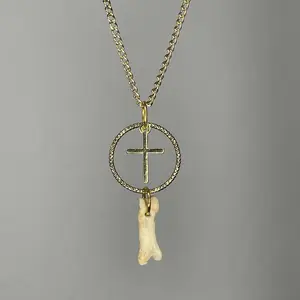 Coyote Cross Necklace