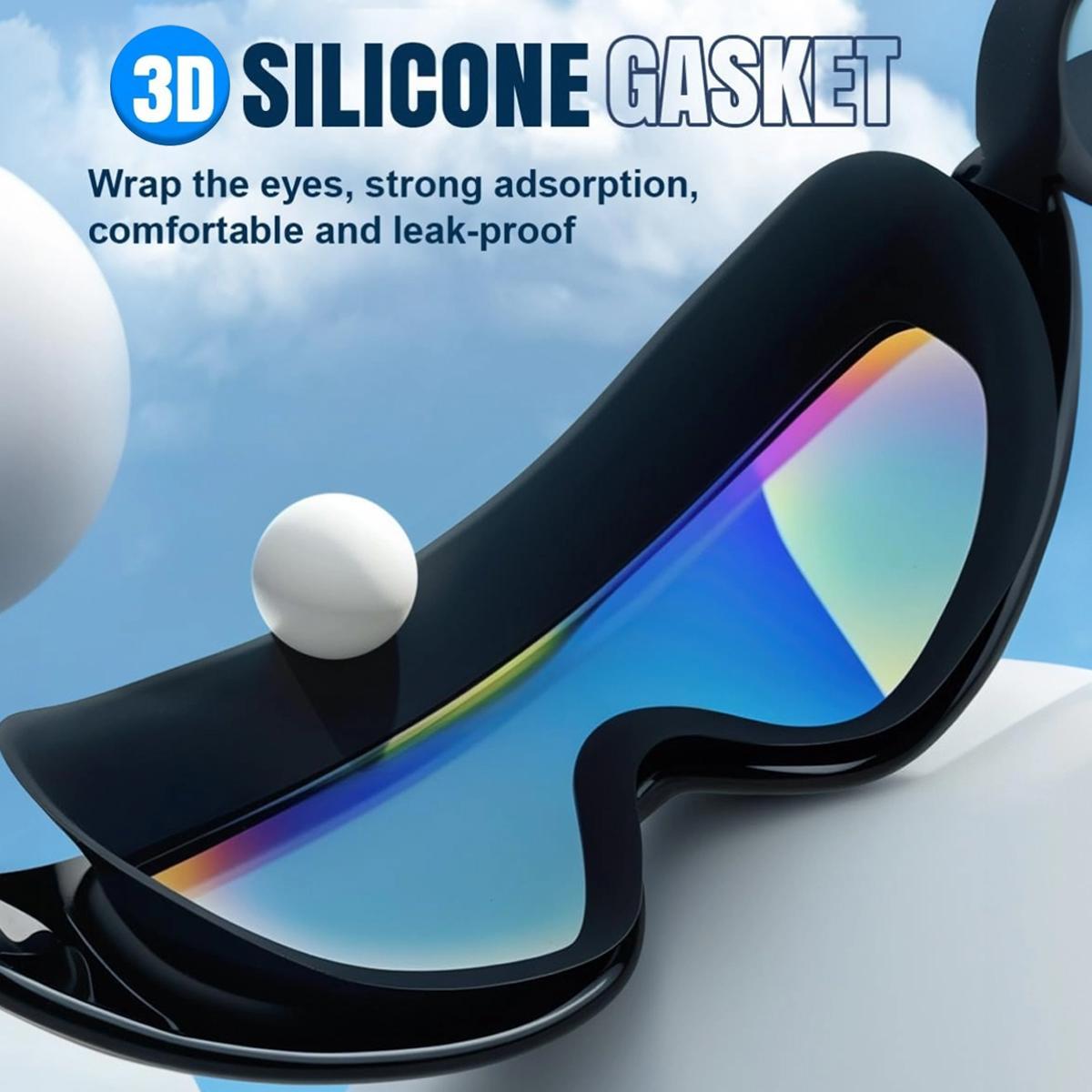 Swim Goggles for Adult/Youth Men Women, Anti-fog UV Protection No Leak 180° Wide View Clear Vision Pool Goggles, Pool Goggles with Earplugs Swim Goggles for Adult/Youth Men Women, Anti-fog UV Protection No Leak 180° Wide View Clear Vision Pool Goggles, Pool Goggles with Earplugs