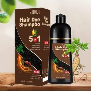6.76 oz Hair Dye Shampoo,Suitable For White Hair Cover - 5-in-1,Easy To Apply,Herbal Ingredients,For Both Men And Women,Long Lasting Cover,Daily Hair Care Use,Perfect Gift for Family,Suitable for Christmas/New Year/Valentine's Day