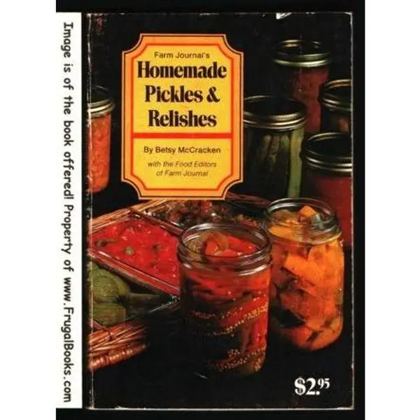 USED Book - Farm Journal's Homemade Pickles and Relishes by Betsy McCracken (Paperback) - english