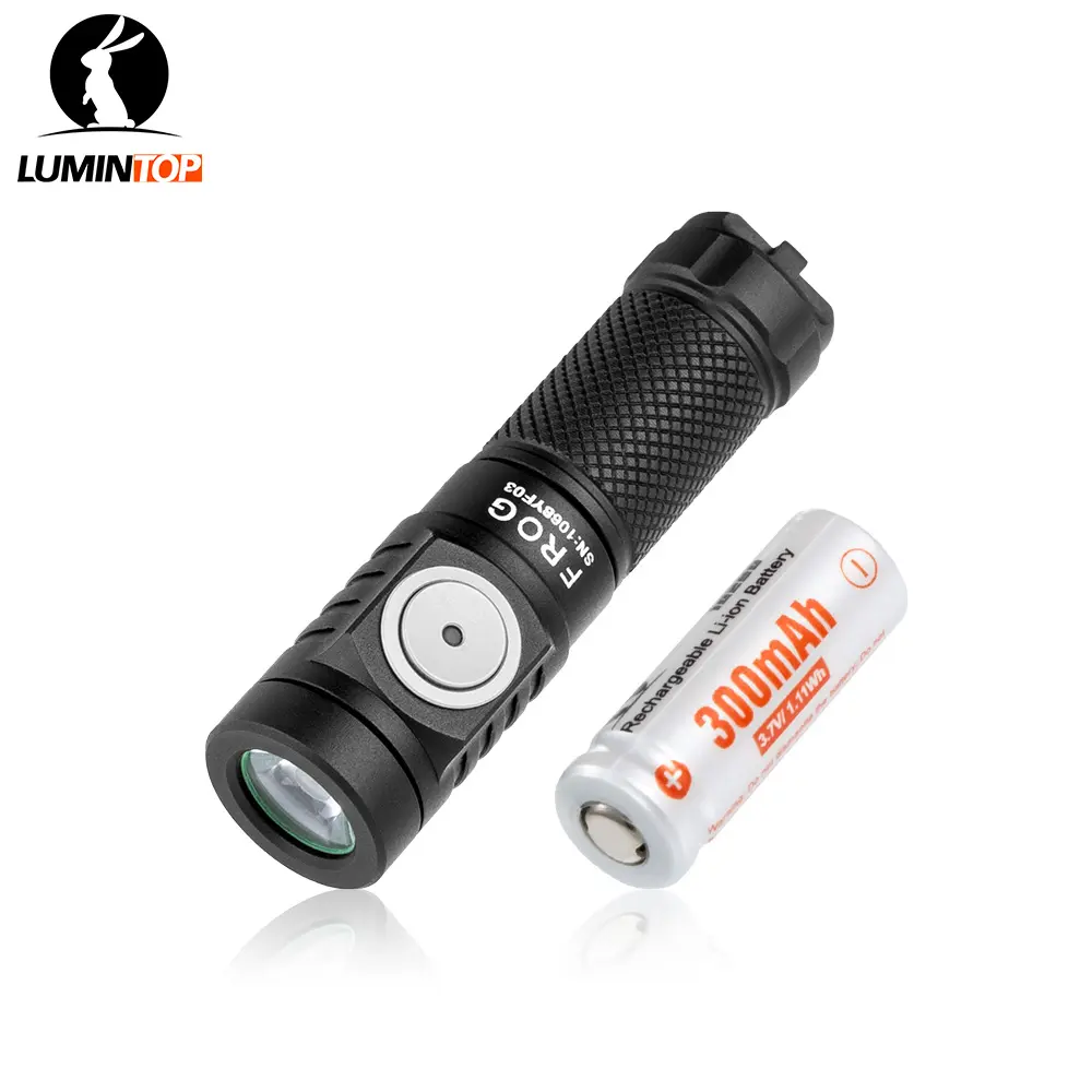 LUMINTOP Frog 3.0 700 Lumen LED Keychain Flashlight - High Lumen EDC Item, Type-C USB Rechargeable, Waterproof, 5 Modes & Strobe, Pocket-Sized for Camping, Emergencies, Sports & Outdoor Use, Led Flashlight, High Lumen Flashlight powerful