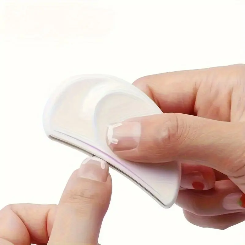 1pcs Half Moon Curved Nail File - Professional Grade Nail Art Tool For Manicure And Pedicure - Buffs And Smooths Nails