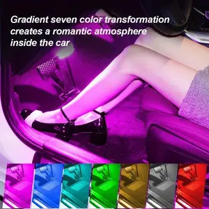 1 LED Touch Light Mini Wireless Car Interior Lighting Auto Roof Ceiling Reading Lamp for Door Foot Trunk Storage Box Charger Led Ambient Light