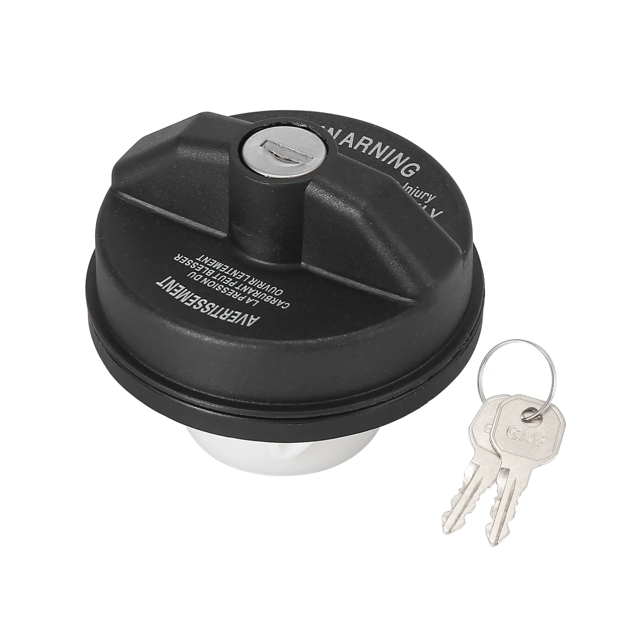 Car Black Engine Oil Fuel Tank Cap Filler Gas Cap Cover for Dodge Challenger 2008-2013