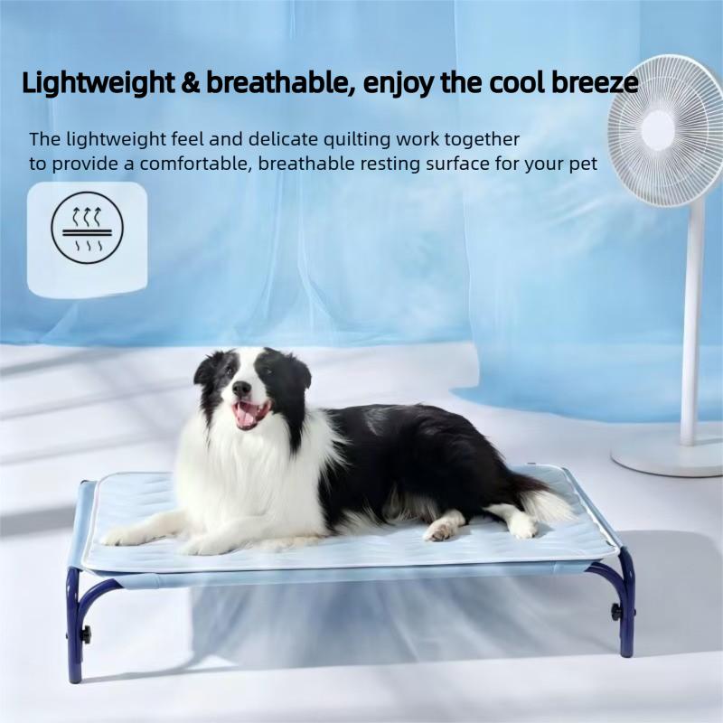 Pet Dog Cooling Bed Mat - Heat-Dispersing Pad, Soft Cool Cushion, Extra Large Durable Washable Non-Slip Rug for Dogs, Cats, Puppies, Works on Floors, Sofas, Crates, Beds, No Electric/Gel, Summer Pet Accessory Gift Pet Dog Cooling Bed Mat - Heat-Dispersing Pad, Soft Cool Cushion, Extra Large Durable Washable Non-Slip Rug for Dogs, Cats, Puppies, Works on Floors, Sofas, Crates, Beds, No Electric/Gel, Summer Pet Accessory Gift
