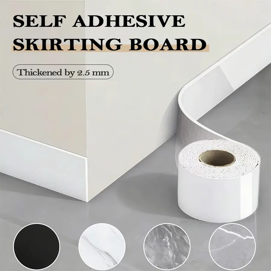 Matte Marble Pattern Peel and Stick Wallpaper Borders - 3.94x197in Self-Adhesive, Waterproof, Removal Easy Home Decor Stickers for Indoor Walls, Living Rooms