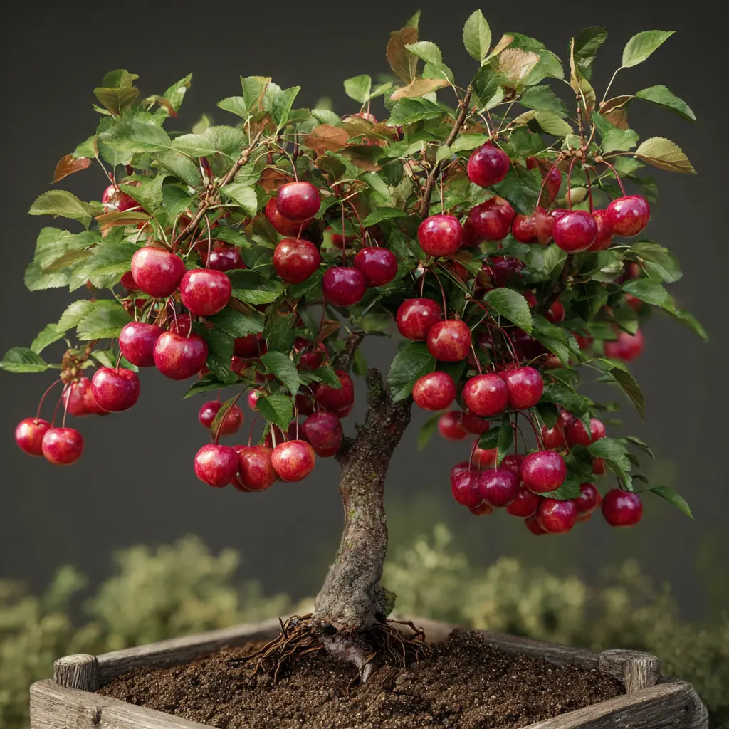 Dwarf Cherry Tree Seeds – Easy to Grow Mini Fruit Tree, High ...