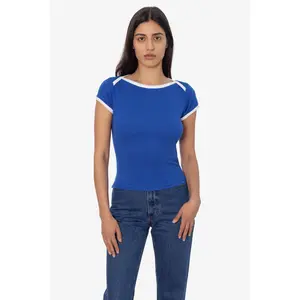 43050 - Baby Rib Lap Neck T-Shirt