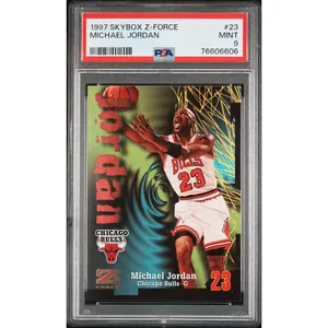 Michael Jordan PSA 1997 Skybox Z Force #23 9