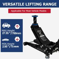 Detachable Aluminum-Iron Floor Jack