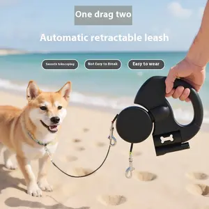 Adjustable 2-in-1 Retractable Dog Leash for Small to Medium Dogs – Ideal for Outdoor Training and Walking
