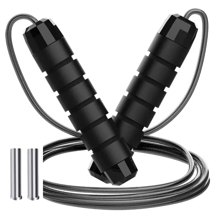Adjustable Pro Speed Skipping Rope - Tangle-Free, Ball Bearing Swivel, Ergonomic Handles for Adults, Home & Gym Workouts