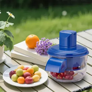 Kitchen supplies - Peeling machine, rechargeable automatic fruit peeler, suitable for small fruits, cherries, garlic, grapes, small potatoes, for home kitchen use