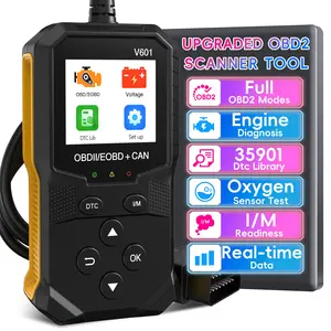 Obd2 Scanner Diagnostic Tool, Engine Code Reader Reset, Smoke Test, Clear Codes, Real-Time Data, for All Obdii/eobd Vehicles Post 1996