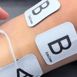 EduCross Self-adhesive, Labeled TENS Pads. 20 Pcs of Japanese quality adhesive pads.