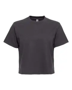 Men's Floral Hummingbird T-Shirt | Next Level Apparel 7610 Ladies' Heavyweight Boxy T-Shirt Fabric Top