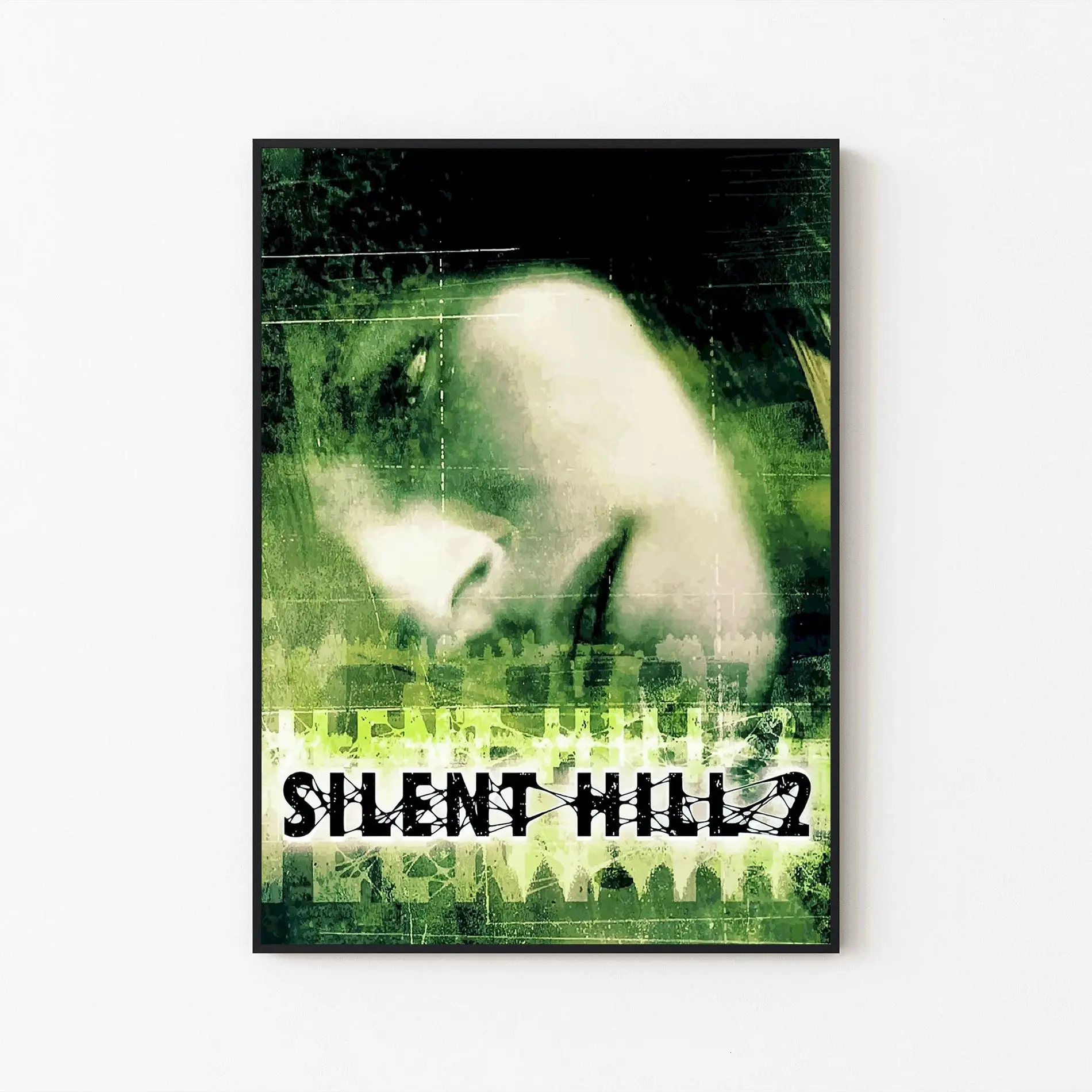[New Gaming Decor - Sale Up To 40%] [Unframe] Silent Hill 2 Poster, Psychological Horror Game Wall Art, Dark Atmosphere Artwork, Gamer Room Decor, Horror Fan Gift