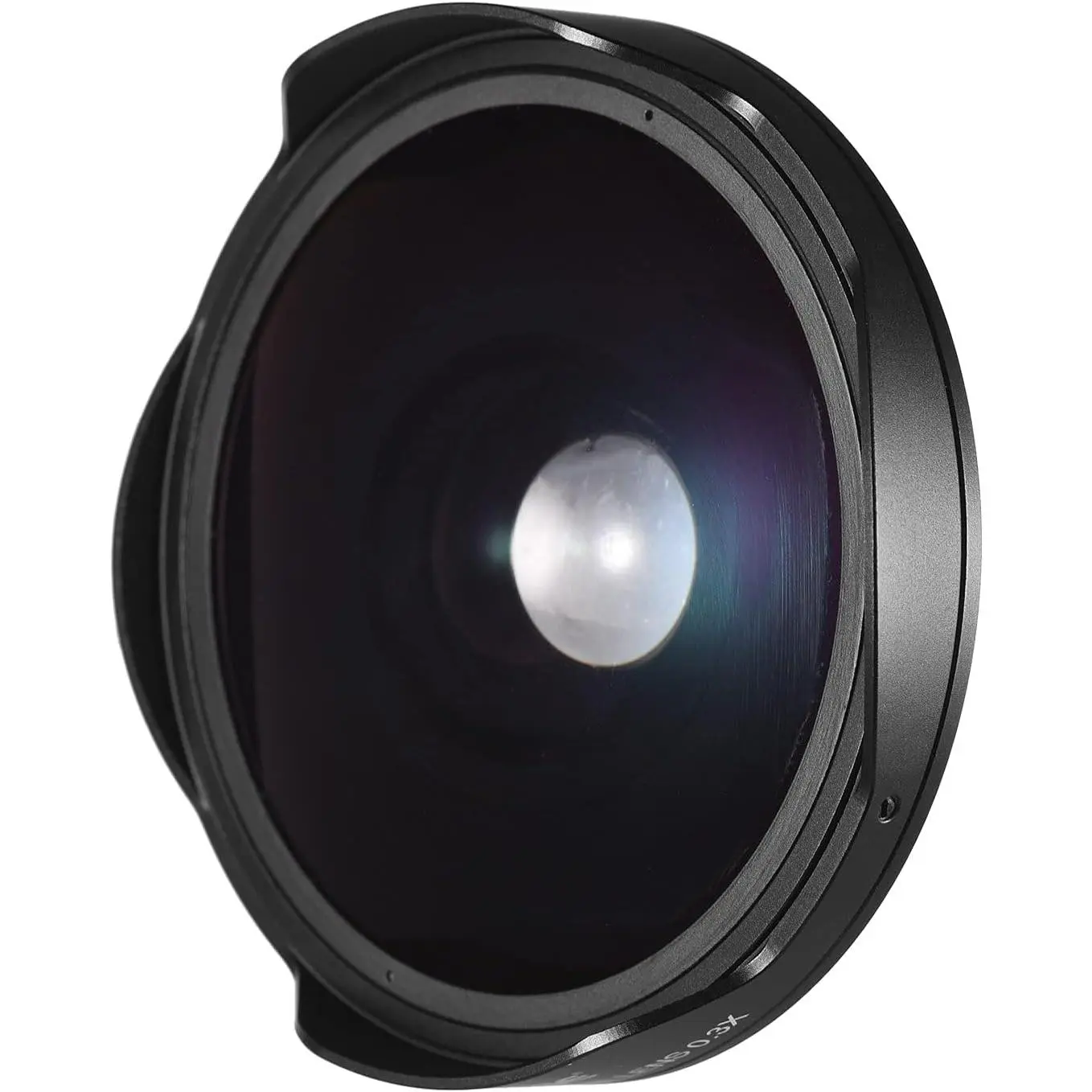 37MM 0.3X HD Wide Angle Fisheye Lens with Hood Replacement for Camcorders