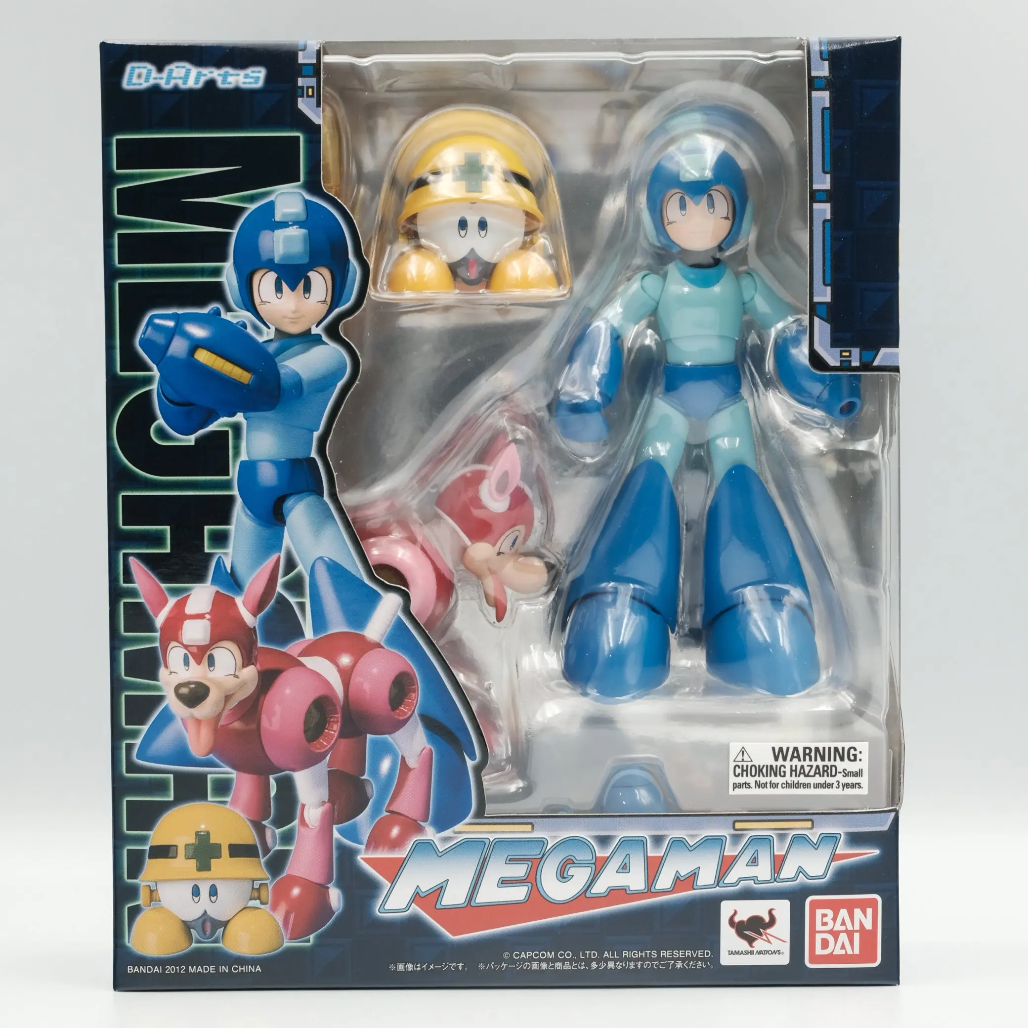 Bandai D-arts Classic Mega Man & Rush Mettaur (2012)