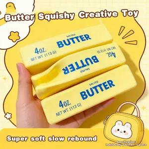 2026 New Slow Rising Butter Bar Squishy, Cute High-Appearance Finger Fidget Stress Relief Toy