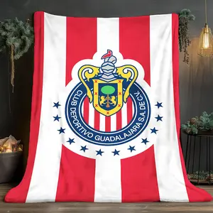 Guadalajara Theme Soft and comfortable home blankets, small throw blankets, nap blankets, perfect Christmas gifts for friends and besties. Super soft heat-pressed blankets.Y251219017