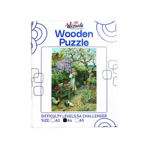 Spring Blossoms after William Stephen - Jigsaw Wooden Puzzle by Wizardi F07N9-22