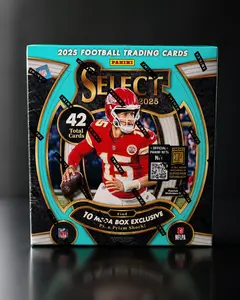 (1) 2025 Panini Select Mega Box (Pink) - FOOTBALL