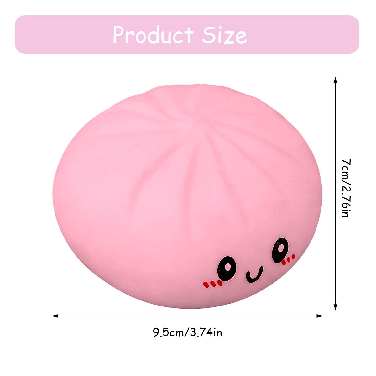 Giant Glitter Dumpling Squishy Toy, Mega Rainbow Soft Dough with Steamer Box, Kawaii Cute Anxiety Relief Fidget Toy for Adults, Sensory Stress Relief Squeeze Decompression Collectible, Desk Decor Gift for Her (White/Green/Pink/Brown) Giant Glitter Dumpling Squishy Toy, Mega Rainbow Soft Dough with Steamer Box, Kawaii Cute Anxiety Relief Fidget Toy for Adults, Sensory Stress Relief Squeeze Decompression Collectible, Desk Decor Gift for Her (White/Green/Pink/Brown)