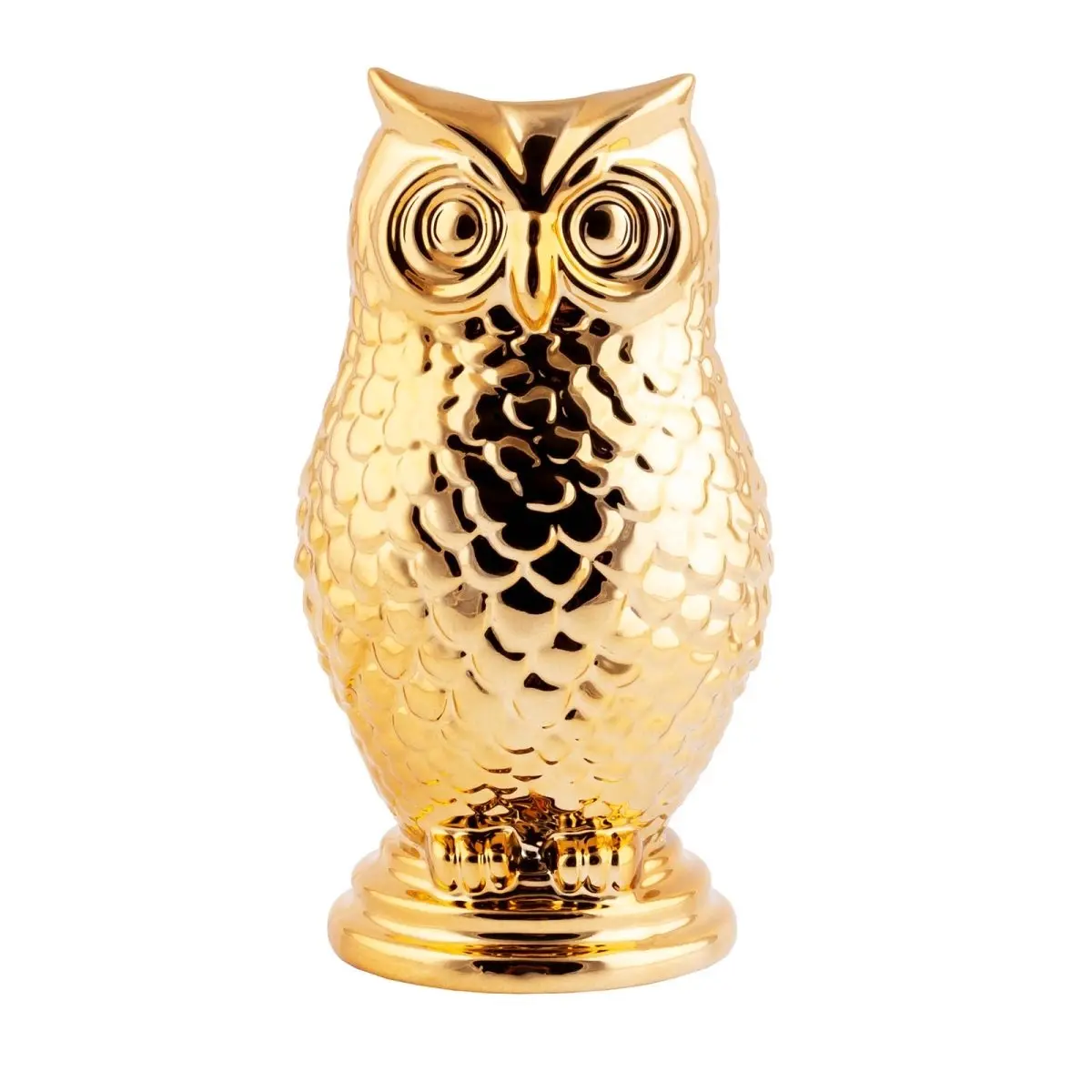 Barconic® Ceramic Owl Tiki Mug - 24 oz Fruit Cup, Kitchen Drinkware with Animal Character & Glaze Finish Design, Ceramic Mugs, Animal Character Mugs
