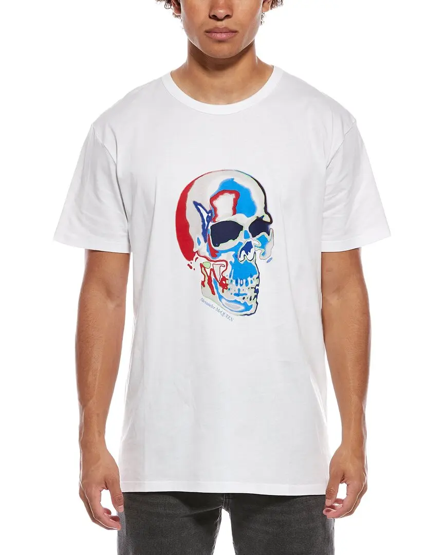 Alexander McQueen Solarized Skull T-Shirt