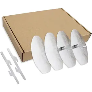 3.5"-4" Cuttlebone for Birds Parakeets, Cuddle  with Metal Holder, Cuttlefish  for  Beaks,  Birds Calcium for Parrots Cockatiels Tortoises, 4 count