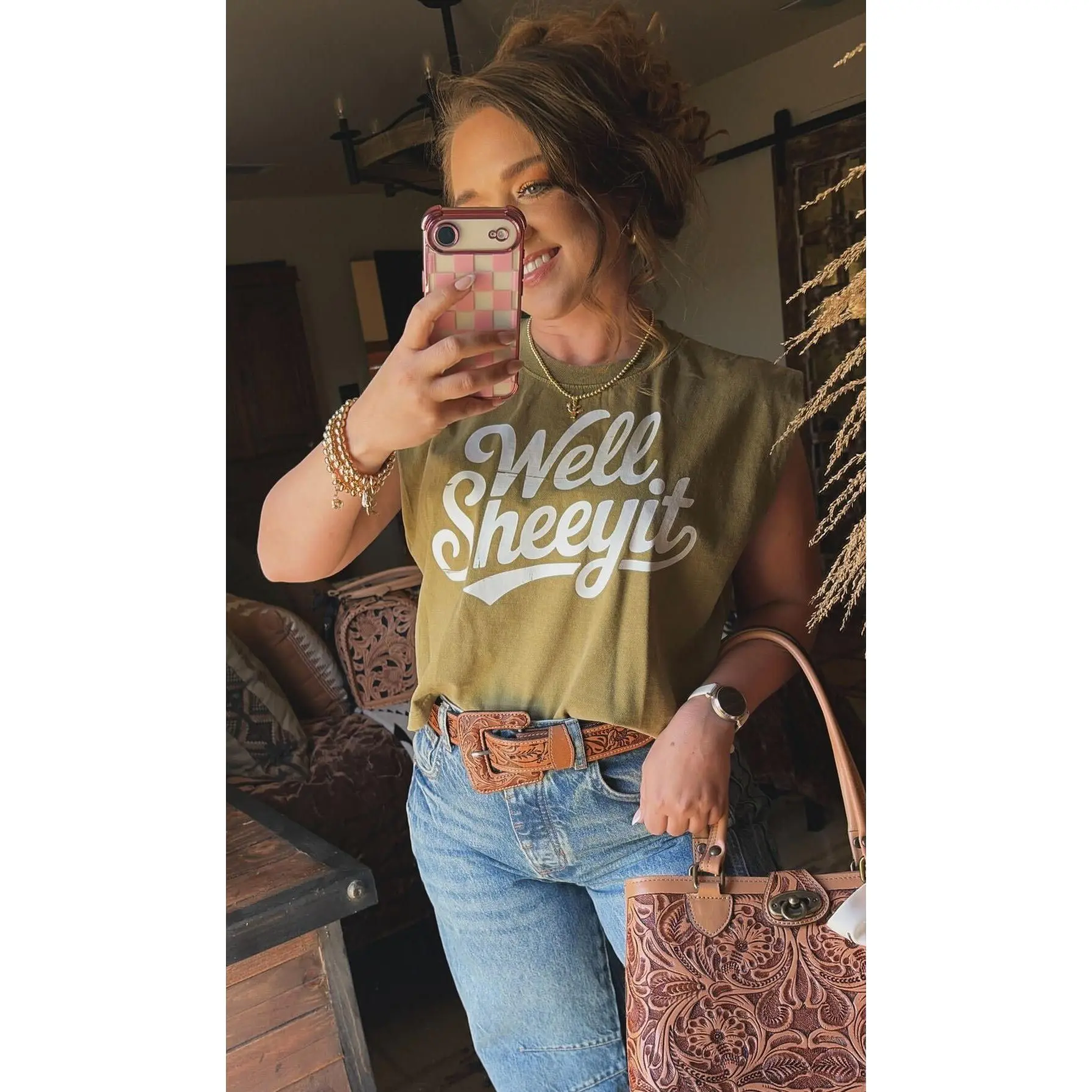 The Well Sheeyit Boxy Tank
