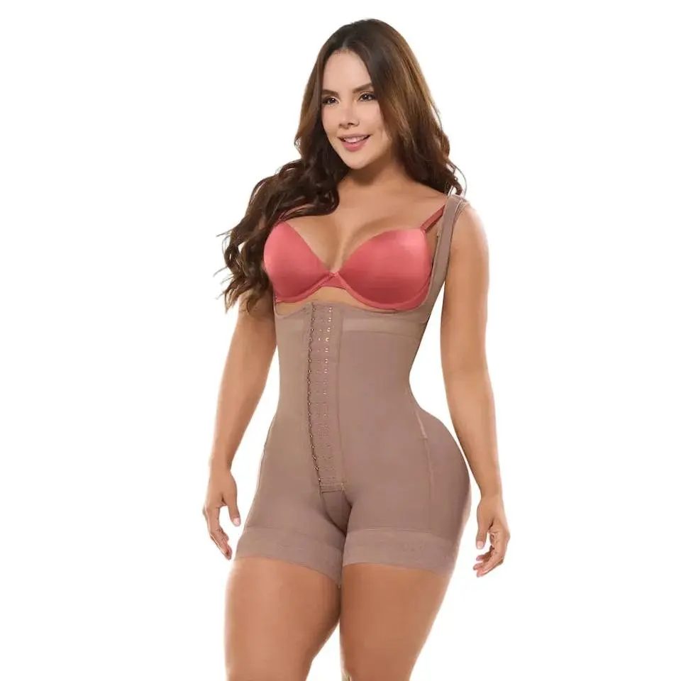 Fajas Salome 233-CCB Shapewear Short with Medium Compression and Hourglass Effect