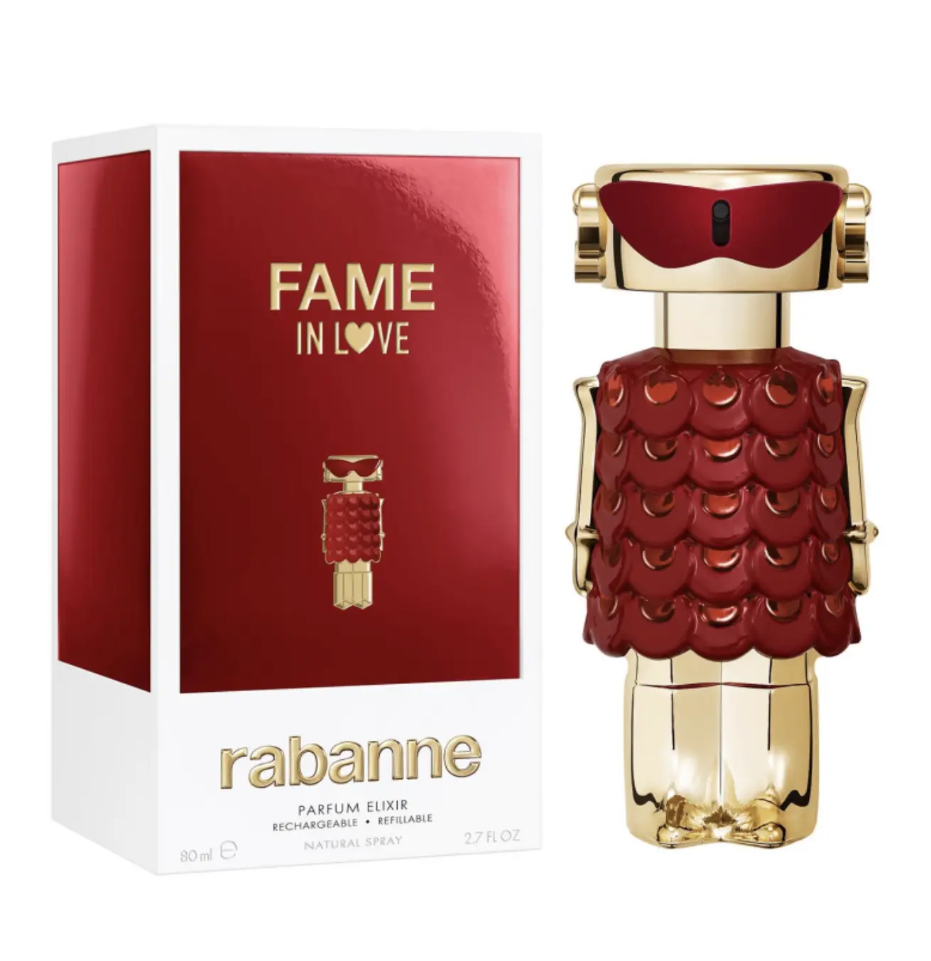 Paco Rabanne Fame in Love Exilir PARFUM 2.7 fl oz 80ml for Women - NEW 2026