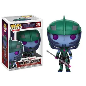 Funko Pop! Hala the Accuser GamerVerse, Guardians of the Galaxy 278 Vinyl Figure in PopShield Protector