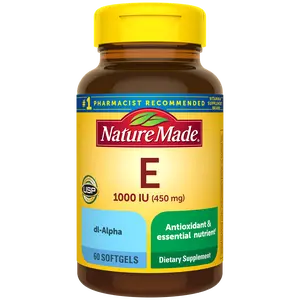 Vitamin E 1000 IU (450 mg) dl-Alpha Softgels