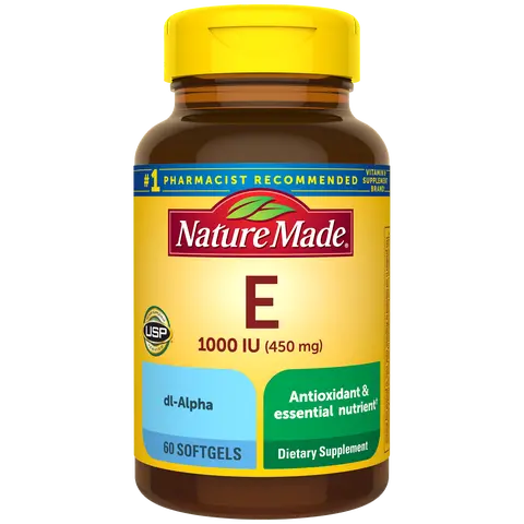 Vitamin E 1000 IU (450 mg) dl-Alpha Softgels