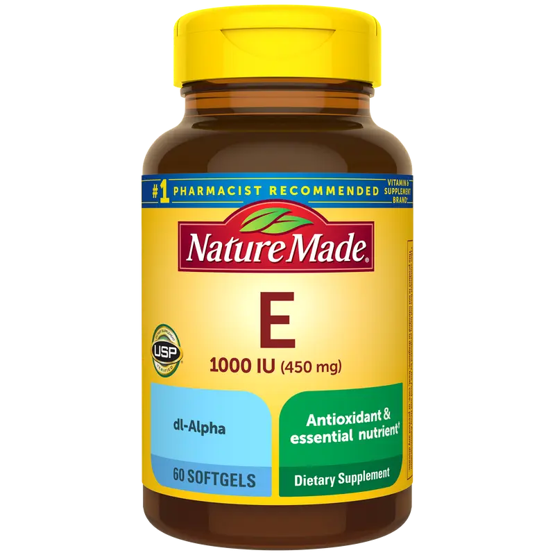 Vitamin E 1000 IU (450 mg) dl-Alpha Softgels