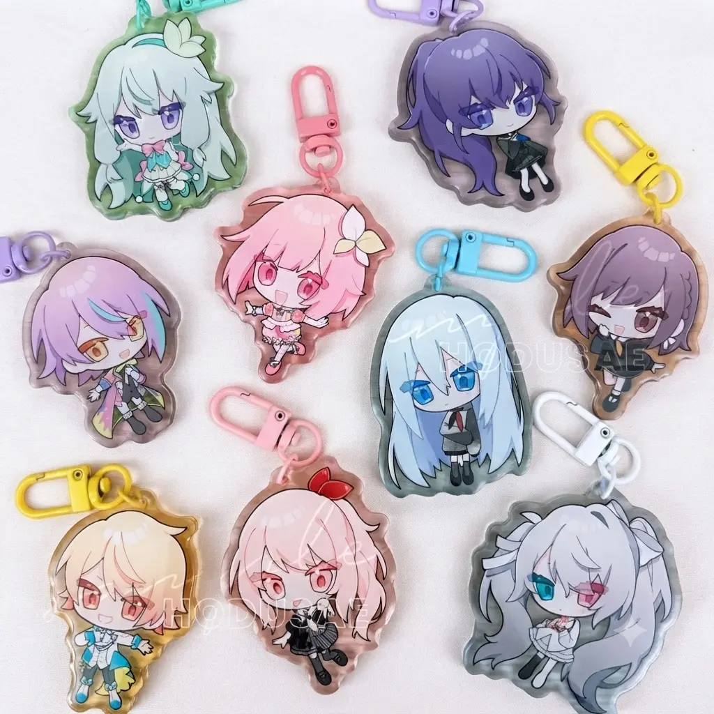 Project Sekai - 2" Acrylic Keychain / Vivid bad squad x WxS & Nightcord 25ji