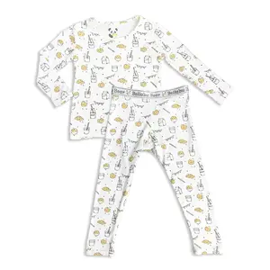 Milk & Cookies Bamboo Kids Pajamas