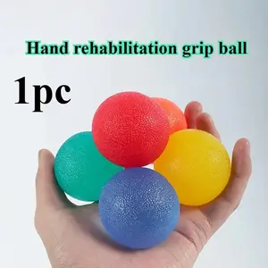 1pc Circular grip ball for pressure relief and release office fitness equipment finger rehabilitation strength training ball