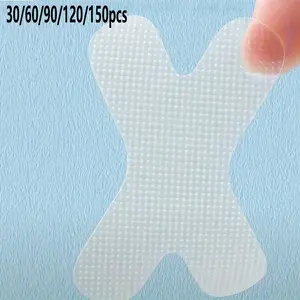 30/60/150pcs Low Allergy Transparent Adhesive Tape, Suitable for Sensitive Skin, Gentle Removal, Breathable Comfort, Ideal for Sports