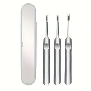 3/7-Piece Leatherworking Tool Set, Sewing U-Channel Grooving Tool, Edge Trimmer, Stainless Steel, Perfect for Enthusiasts