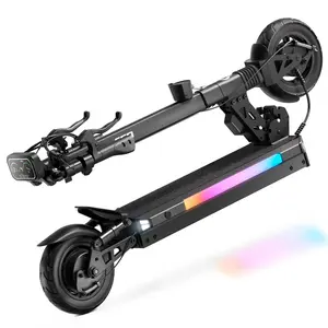 【Off-Road Starter】 Electric Scooter for Adults, 1000W/500W Peak Motor Up to 31 MPH/25MPH, 37+ Miles Long Range, 10" All-Terrain Pneumatic Tires, Foldable Heavy Duty 330+ lbs E-Scooter with App & RGB Lights