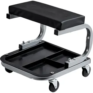Mechanics Garage Stool 250 LBS Mechanic Creeper Seat Under Car Tool Tray