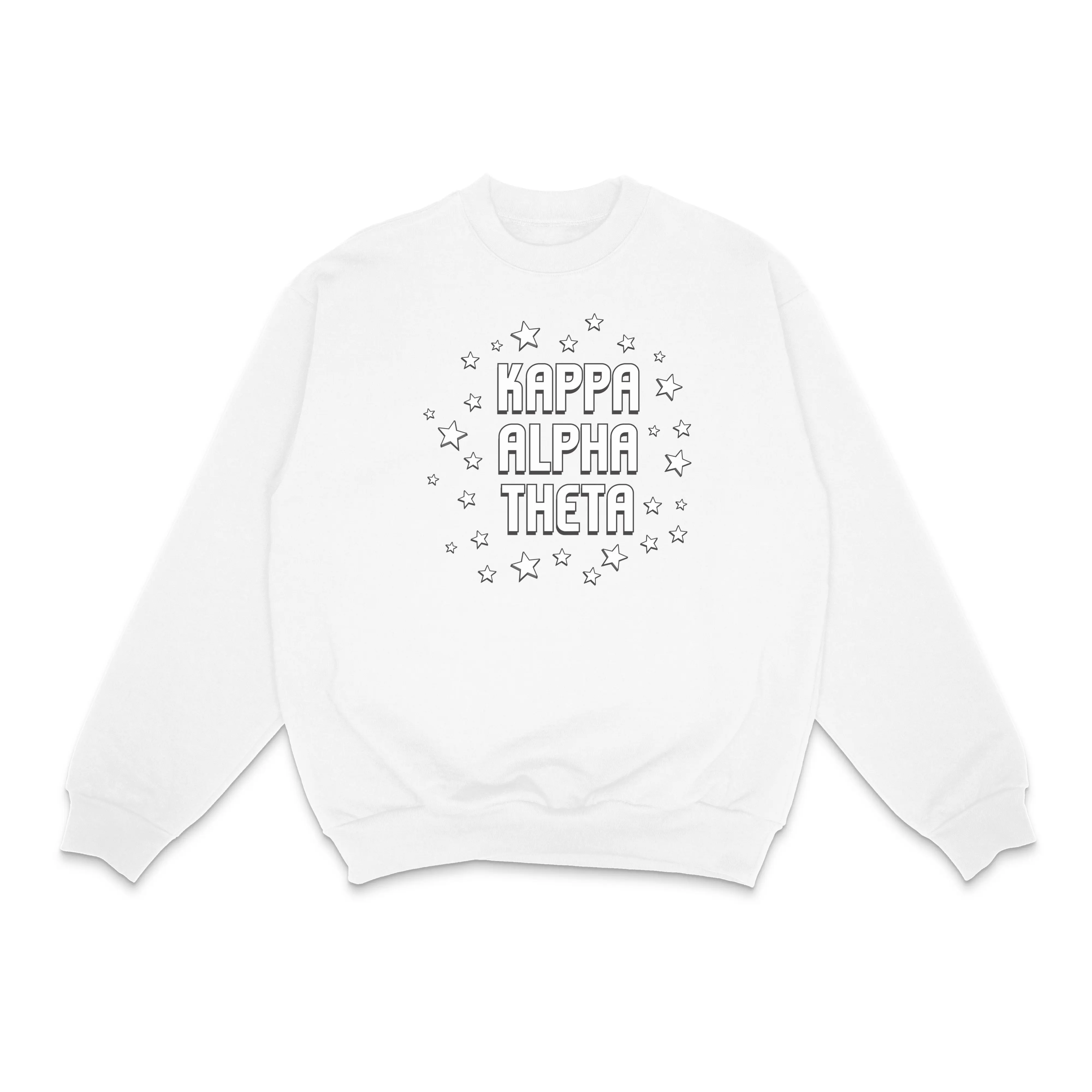 Kappa Alpha Theta Far Out Crewneck