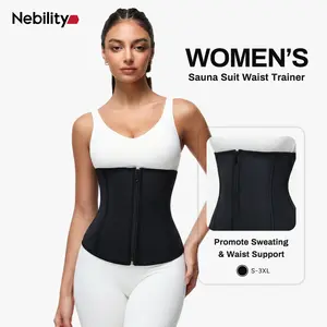 【LIVE】Nebility Women's Waist Trainer Neoprene Workout Sweat Belt Promotes Sweating with Waist Support for Lower Belly Shaping summerwins